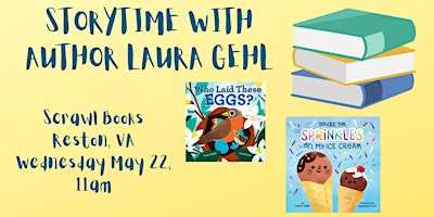 Hauptbild für Storytime with Author Laura Gehl