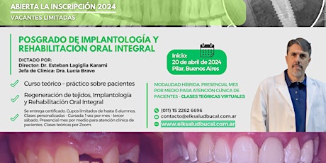 Posgrado de implantología y rehabilitación oral integral