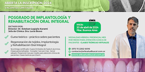 Posgrado de implantología y rehabilitación oral integral primary image