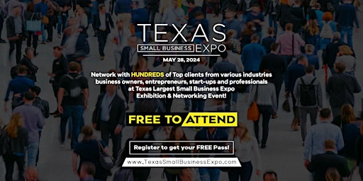 Image principale de Texas Small Business Expo