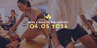 Imagen principal de Burn & Breathe Event - HIIT-Workout und Meditation