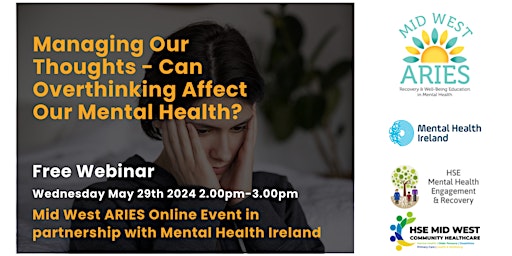 Webinar: Managing Our Thoughts - Can Overthinking Affect Our Mental Health? primary image