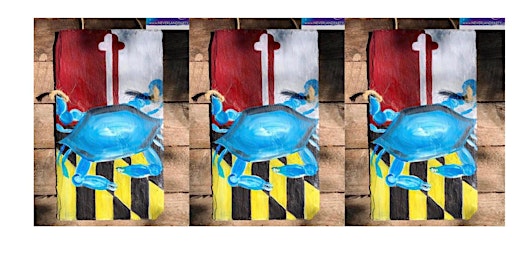 Primaire afbeelding van Maryland Crab: Brandywine, Greene Turtle with Artist Katie Detrich!