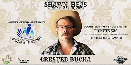 Imagem principal do evento An Evening with Shawn Hess at Crested Bucha