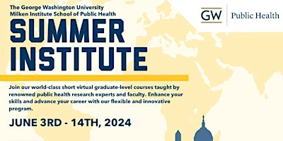 GWSPH SUMMER INSTITUTE primary image