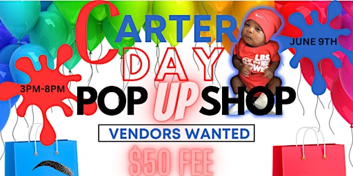 Primaire afbeelding van Carter's Bday Pop Up Shop