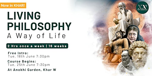 Imagem principal do evento Free Introduction to Living Philosophy Course (Khar)