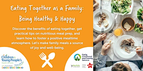 Eating Together as a Family:  Being Healthy and Happy  primärbild