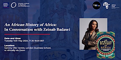 An African History of Africa:  In Conversation with Zeinab Badawi  primärbild