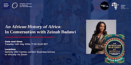 An African History of Africa:  In Conversation with Zeinab Badawi