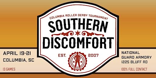 Imagem principal do evento Southern Discomfort Roller Derby Tournament