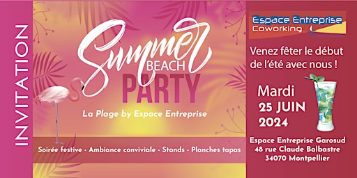 Imagem principal do evento La Summer Beach 2024 de l'Espace Entreprise