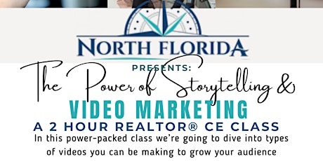 2 HOUR CE CLASS- The Power of Storytelling and Video Marketing