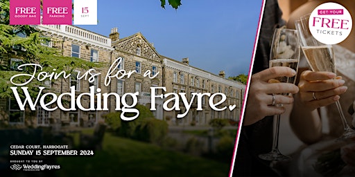 Image principale de Cedar Court, Harrogate - Autumn 2024 Wedding Fayre