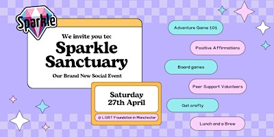 Imagem principal do evento Sparkle Sanctuary - April
