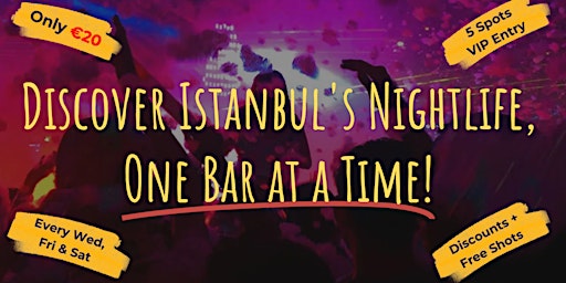 Imagem principal do evento Istanbul Bar Hopping