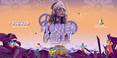 Imagem principal de 1 Maggio Flower Party Hippie  & Love Family Park @ Villa Domi Napoli