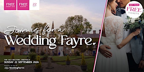 The Old Rectory, Sheffield - Autumn 2024 Wedding Fayre