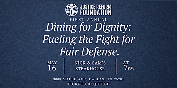Dining for Dignity: Fueling the Fight for Fair Defense