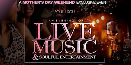 Soul II Soul "An Evening of Live Music and Soulful Entertainment"