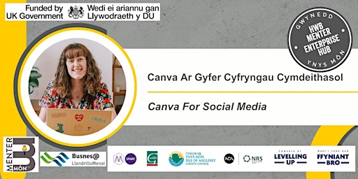 Primaire afbeelding van IN PERSON - Canva Ar Gyfer Cyfryngau Cymdeithasol // Canva For Social Media