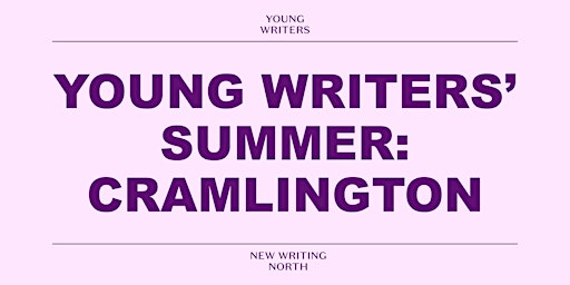 Young Writers' Summer: Cramlington primary image