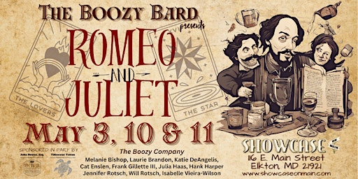 The Boozy Bard presents Romeo & Juliet primary image