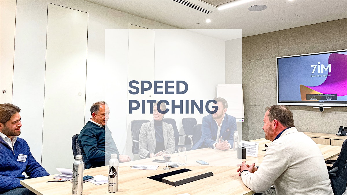 Speed Pitching for  FinTech StartUp Founders to Angel & VC Investors
