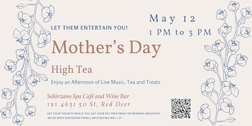Primaire afbeelding van Let Them Entertain You - Mothers Day High Tea