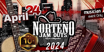 Imagem principal do evento Norteño Jam Outs 10 Aniversario