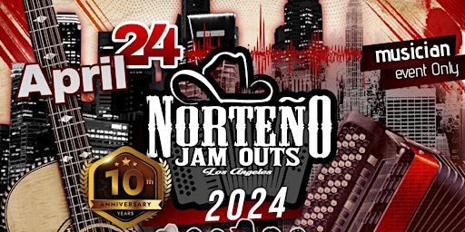 Imagem principal do evento Norteño Jam Outs 10 Aniversario