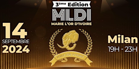 DINER GALA  "MARIELORDIVOIRE 2024 (MLDI)" / MILAN, ITALIE