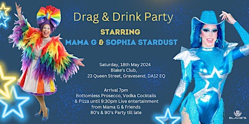 Imagem principal do evento Mama G's Drag & Drink Party