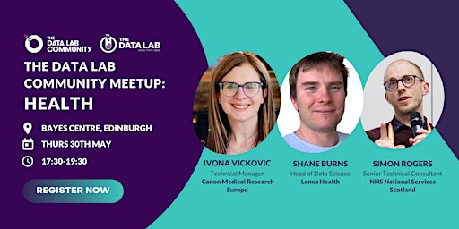 The Data Lab Community Meetup: Health primary image