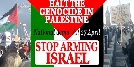 27th April National Demo for Palestine - Transport from Portsmouth