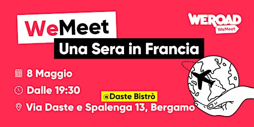 Imagem principal do evento WeMeet | Una Sera in Francia