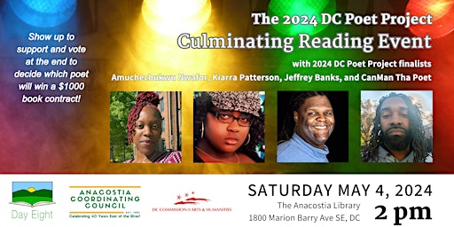 2024 DC Poet Project - Culminating Event primary image