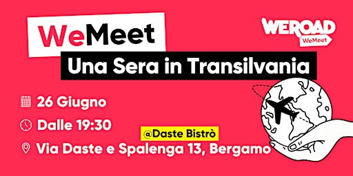 Primaire afbeelding van WeMeet | Una Sera in Transilvania