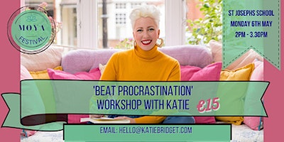 Beat Procrastination workshop by Leigheas Retreats at MOYA Festival primary image