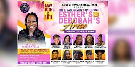 The Chayil Women’s Gathering Esther’s & Deborah’s Arise
