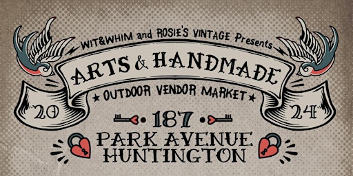 Primaire afbeelding van Arts & Handmade Outdoor Vendor Market at Wit & Whim 6 Dates!!