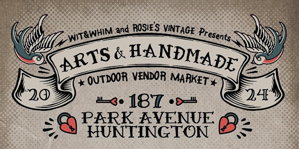 Arts & Handmade Outdoor Vendor Market at Wit & Whim 6 Dates!!