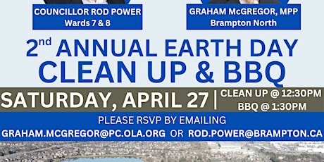 EARTH DAY COMMUNITY CLEAN UP & BBQ