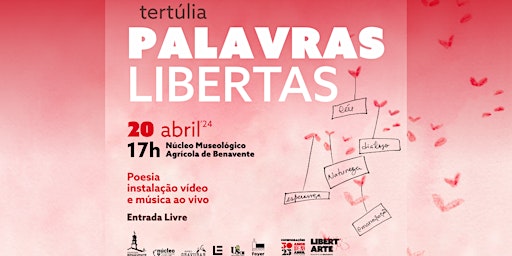 Imagem principal do evento Tertúlia “Palavras Libertas”