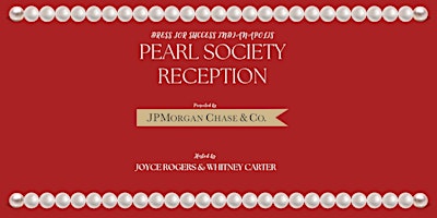 Annual Pearl Society Reception 2024 primary image