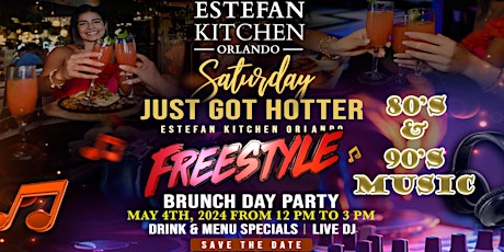 Estefan Kitchen Orlando Freestyle Brunch Day Party