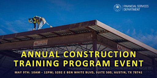 Image principale de Annual Construction Training Program Event