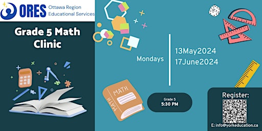 Image principale de Grade 5 Math Clinic