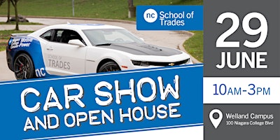 Niagara College's  First Annual Car Show primary image