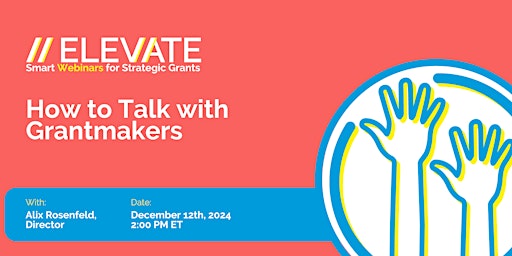 Image principale de How to Talk with Grantmakers